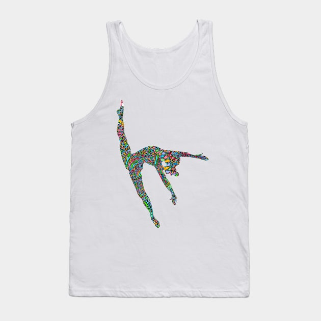 Ballerina Girl dancesilhouette dance Tank Top by joyjeff